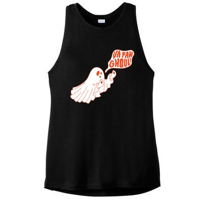 Va Fan Ghoul Ladies PosiCharge Tri-Blend Wicking Tank