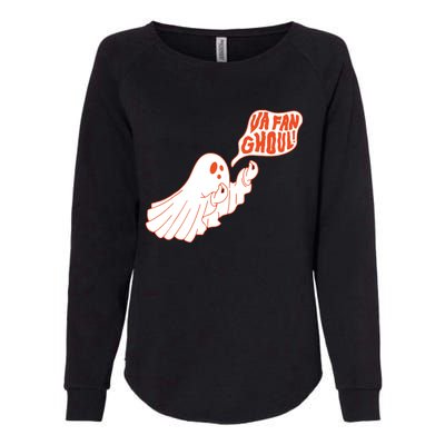 Va Fan Ghoul Womens California Wash Sweatshirt