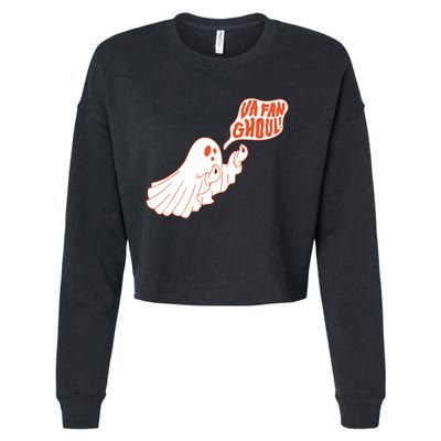 Va Fan Ghoul Cropped Pullover Crew