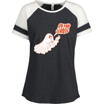 Va Fan Ghoul Enza Ladies Jersey Colorblock Tee