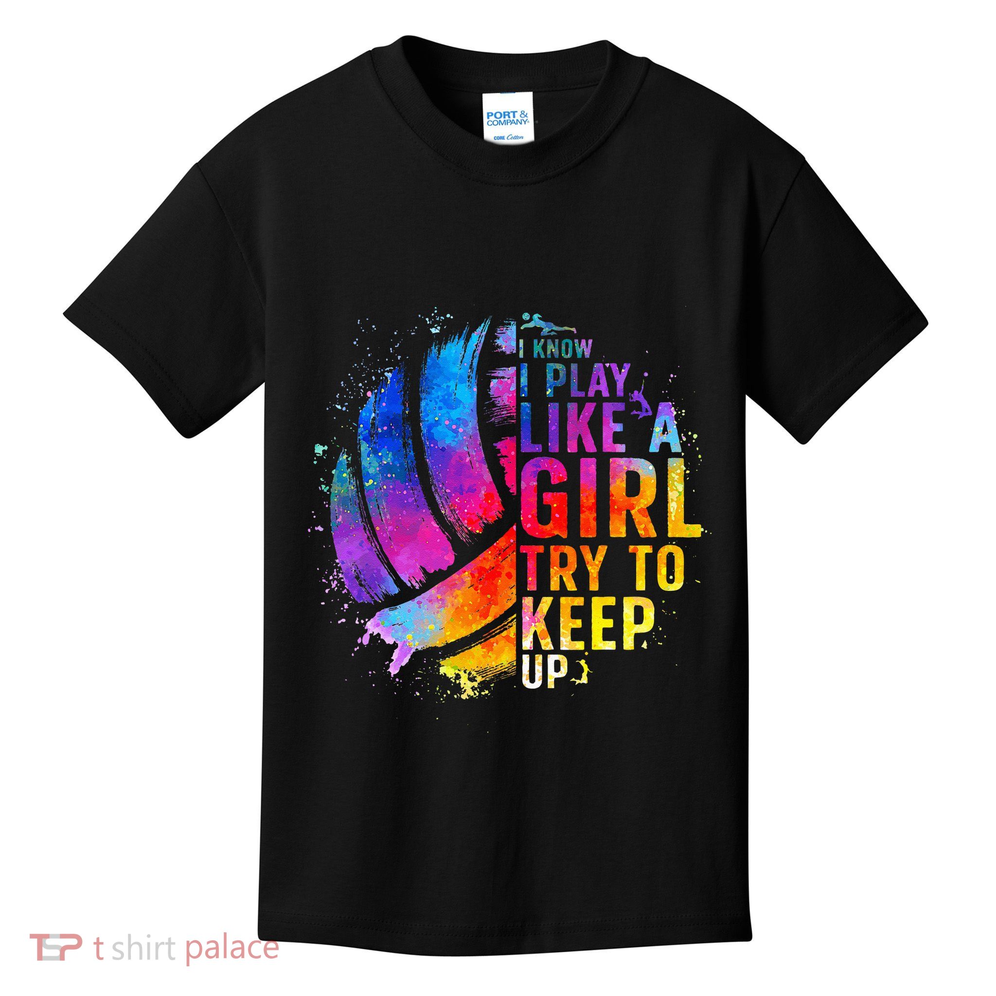 Volleyball For Girls College Volleyball Lovers Kids T-Shirt
