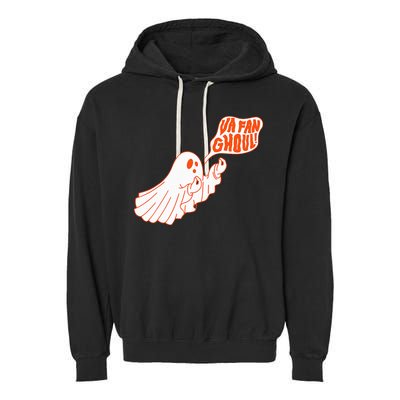 Va Fan Ghoul For Italian Funny Halloween Garment-Dyed Fleece Hoodie