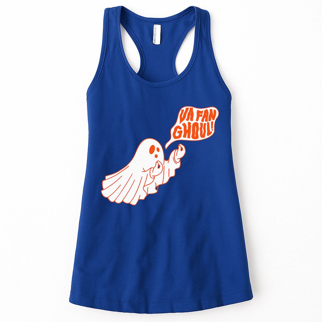 Va Fan Ghoul For Italian Funny Halloween Womens Tank Top