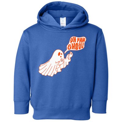 Va Fan Ghoul For Italian Funny Halloween Toddler Hoodie