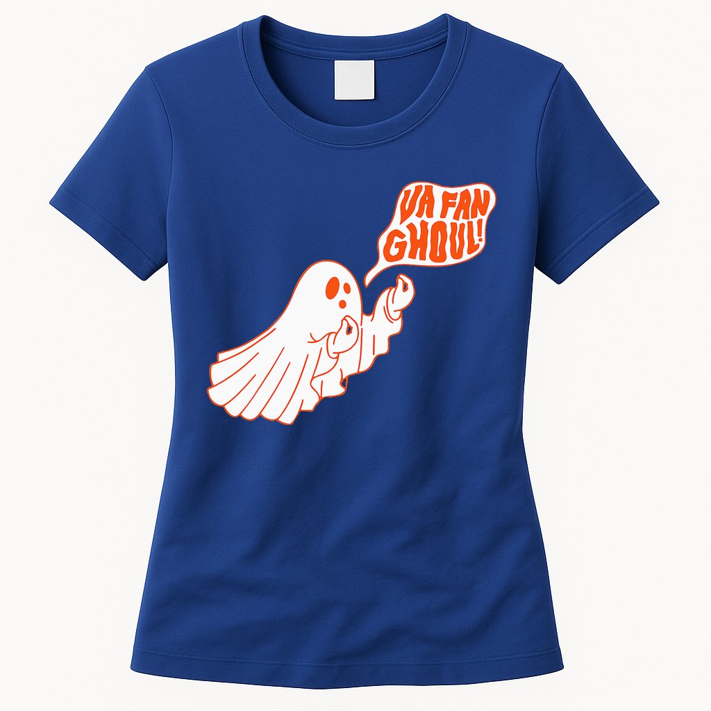 Va Fan Ghoul For Italian Funny Halloween Womens T-Shirt