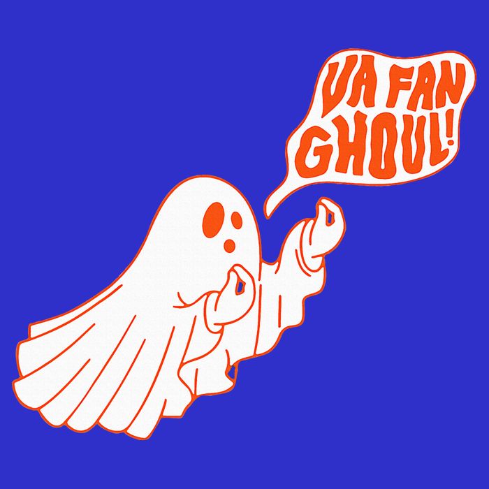Va Fan Ghoul For Italian Funny Halloween Womens T-Shirt