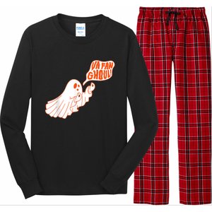 Va Fan Ghoul For Italian Funny Halloween Ghost Long Sleeve Pajama Set