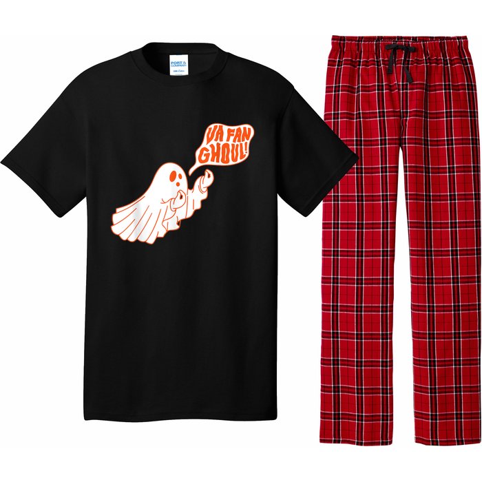 Va Fan Ghoul For Italian Funny Halloween Ghost Pajama Set