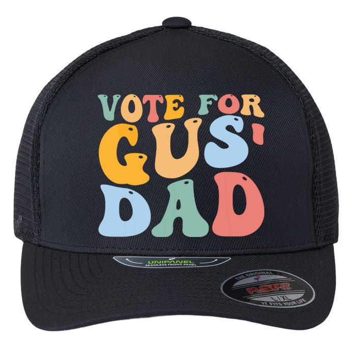 Vote For Gus Dad Team Gus Tim Walz Gus Walz Vp Flexfit Unipanel Trucker Cap