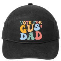 Vote For Gus Dad Team Gus Tim Walz Gus Walz Vp 7-Panel Snapback Hat