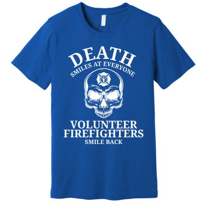 Volunteer Firefighter Gift For Firefighters Meaningful Gift Premium T-Shirt