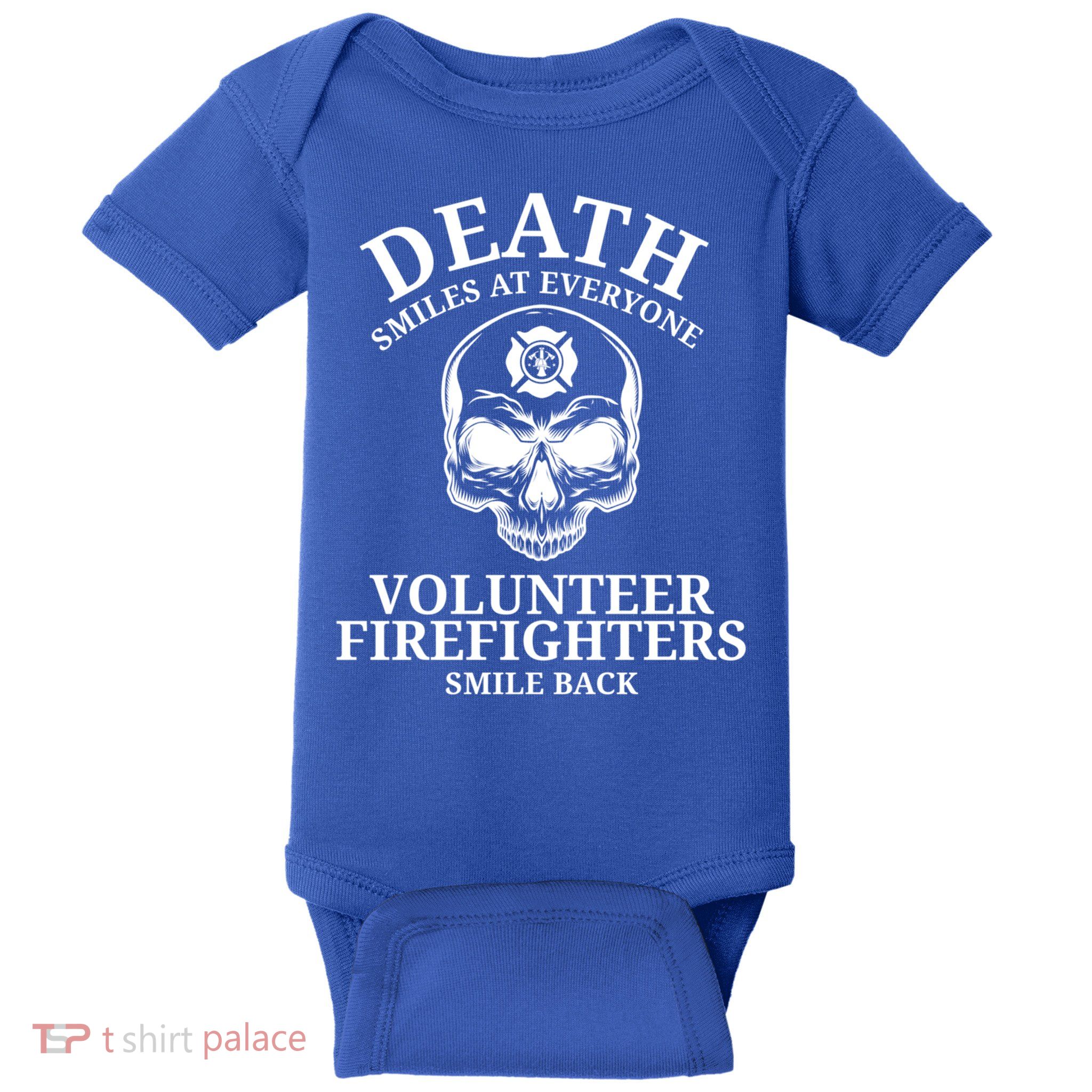 Volunteer Firefighter Gift For Firefighters Meaningful Gift Baby Bodysuit
