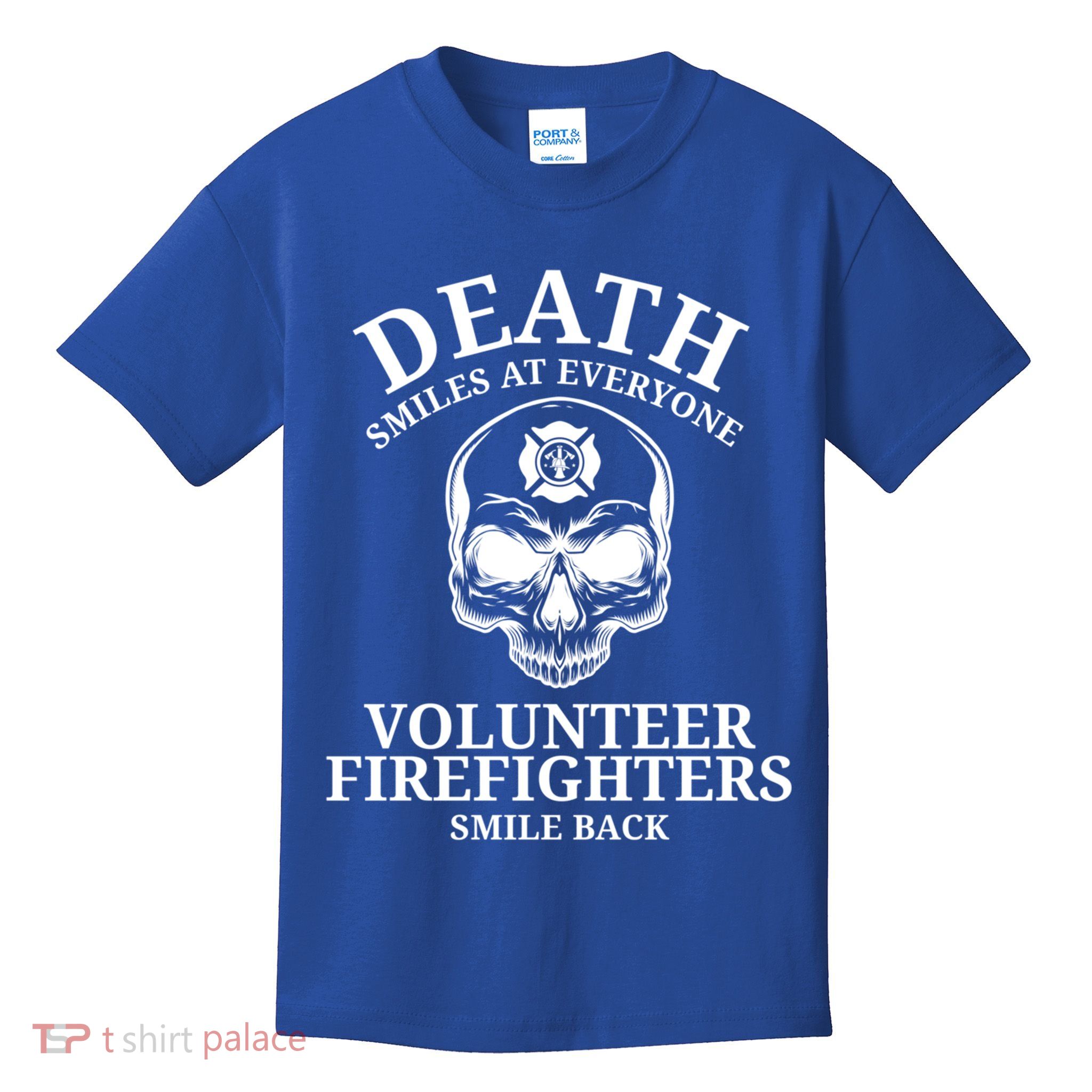 Volunteer Firefighter Gift For Firefighters Meaningful Gift Kids T-Shirt