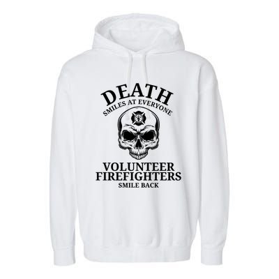 Volunteer Firefighter Gift For Firefighters Meaningful Gift Garment-Dyed Fleece Hoodie