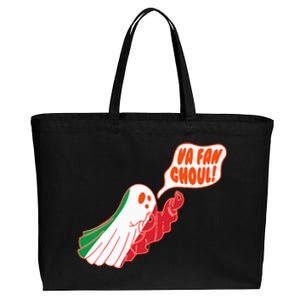 Va Fan Ghoul For Italian Funny Halloween Ghost Cotton Canvas Jumbo Tote