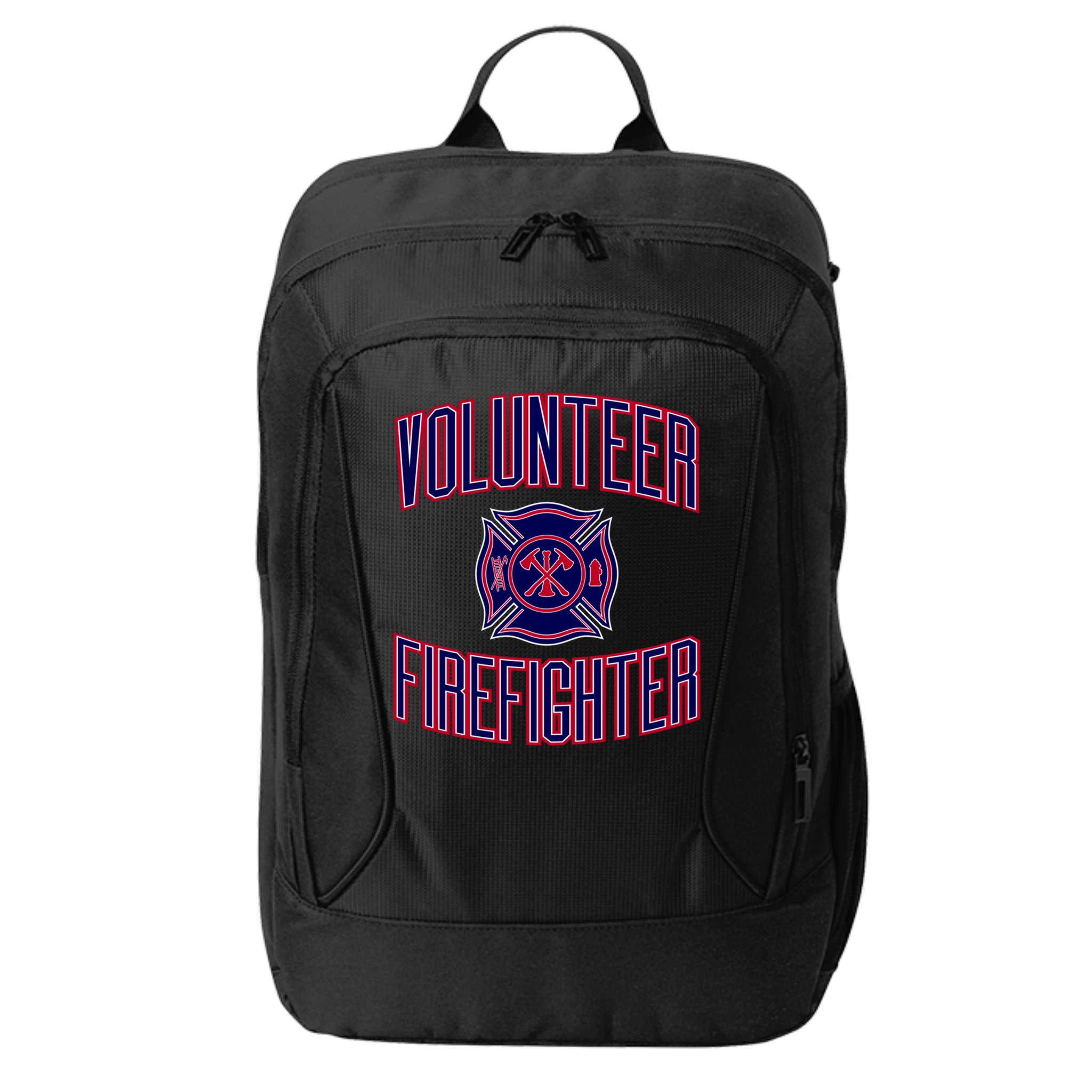 Volunteer Firefighter Gift And City Backpack