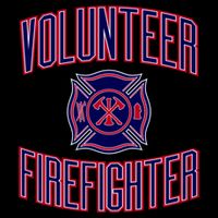 Volunteer Firefighter Gift And City Backpack