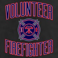 Volunteer Firefighter Gift And Adult Drive Performance Visor