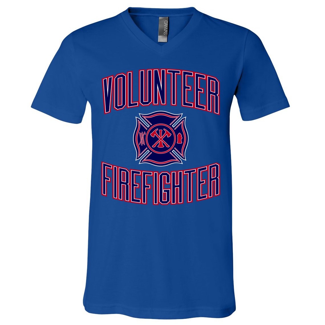 Volunteer Firefighter Gift And V-Neck T-Shirt