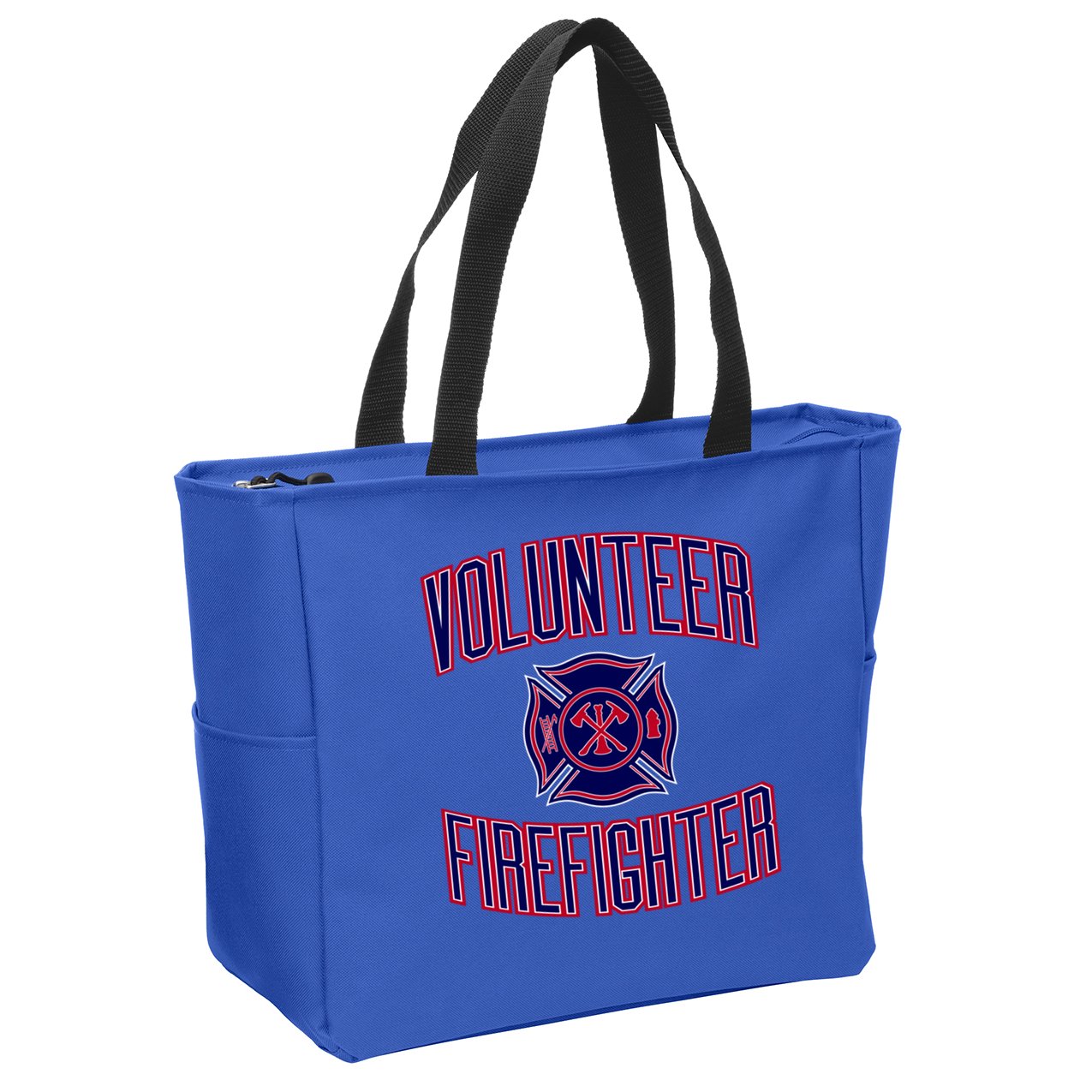 Volunteer Firefighter Gift And Zip Tote Bag