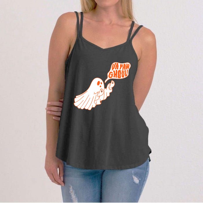 Va Fan Ghoul For Italian Funny Halloween Ghost Women's Strappy Tank