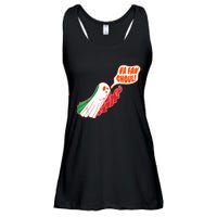 Va Fan Ghoul For Italian Funny Halloween Ghost Ladies Essential Flowy Tank