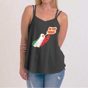 Va Fan Ghoul For Italian Funny Halloween Ghost Women's Strappy Tank