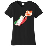 Va Fan Ghoul For Italian Funny Halloween Ghost Women's T-Shirt