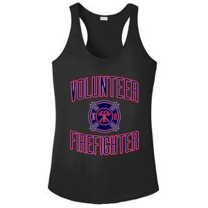 Volunteer Firefighter Gift Ladies PosiCharge Competitor Racerback Tank