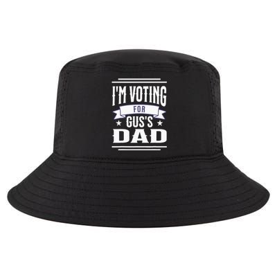 Voting For Gus Dad 2024 Coach And Comrade Kamala For People Cool Comfort Performance Bucket Hat