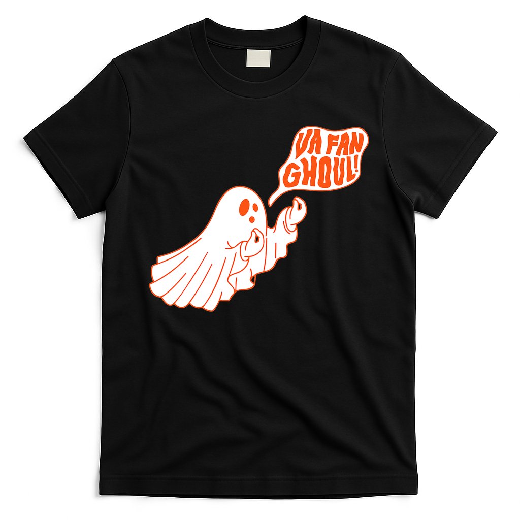 Va Fan Ghoul Italian Funny Halloween Ghost T-Shirt