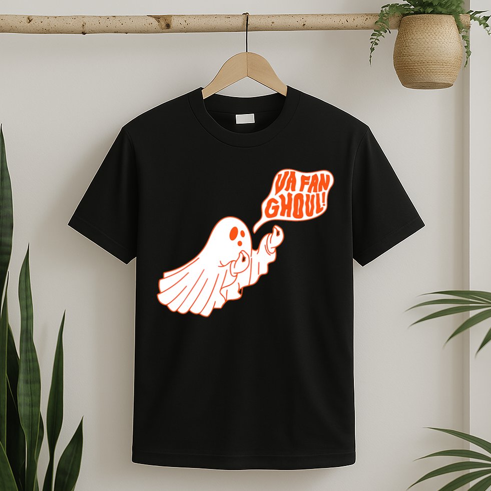 Va Fan Ghoul Italian Funny Halloween Ghost T-Shirt