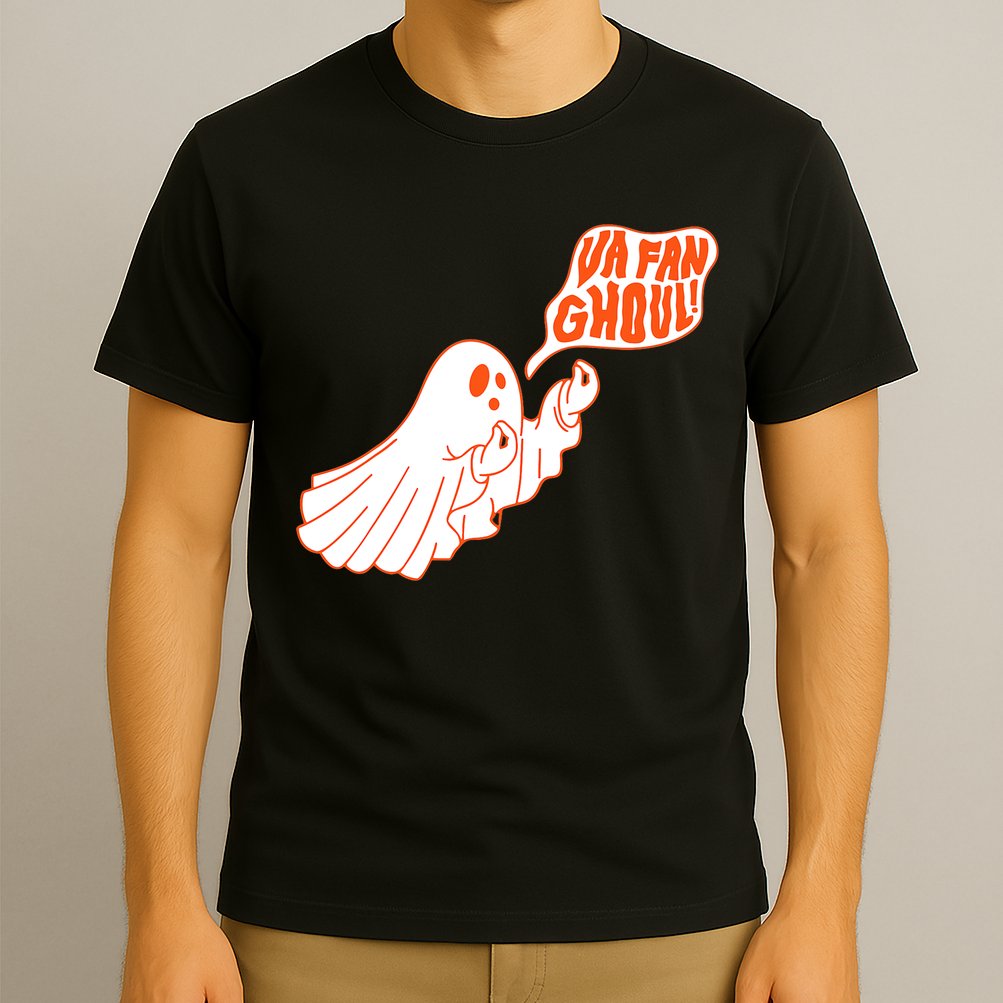 Va Fan Ghoul Italian Funny Halloween Ghost T-Shirt