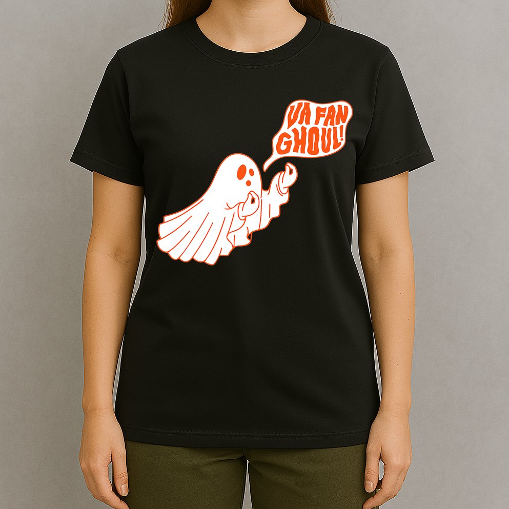 Va Fan Ghoul Italian Funny Halloween Ghost T-Shirt