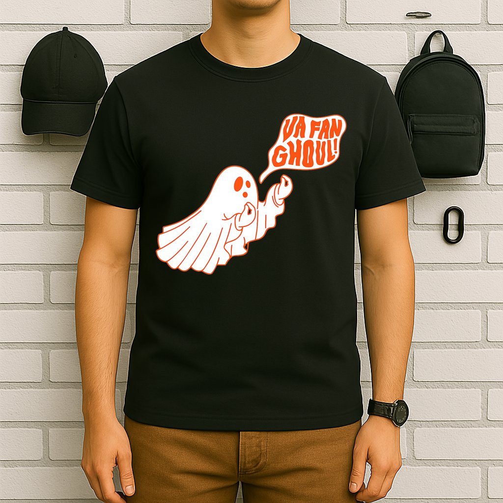 Va Fan Ghoul Italian Funny Halloween Ghost T-Shirt