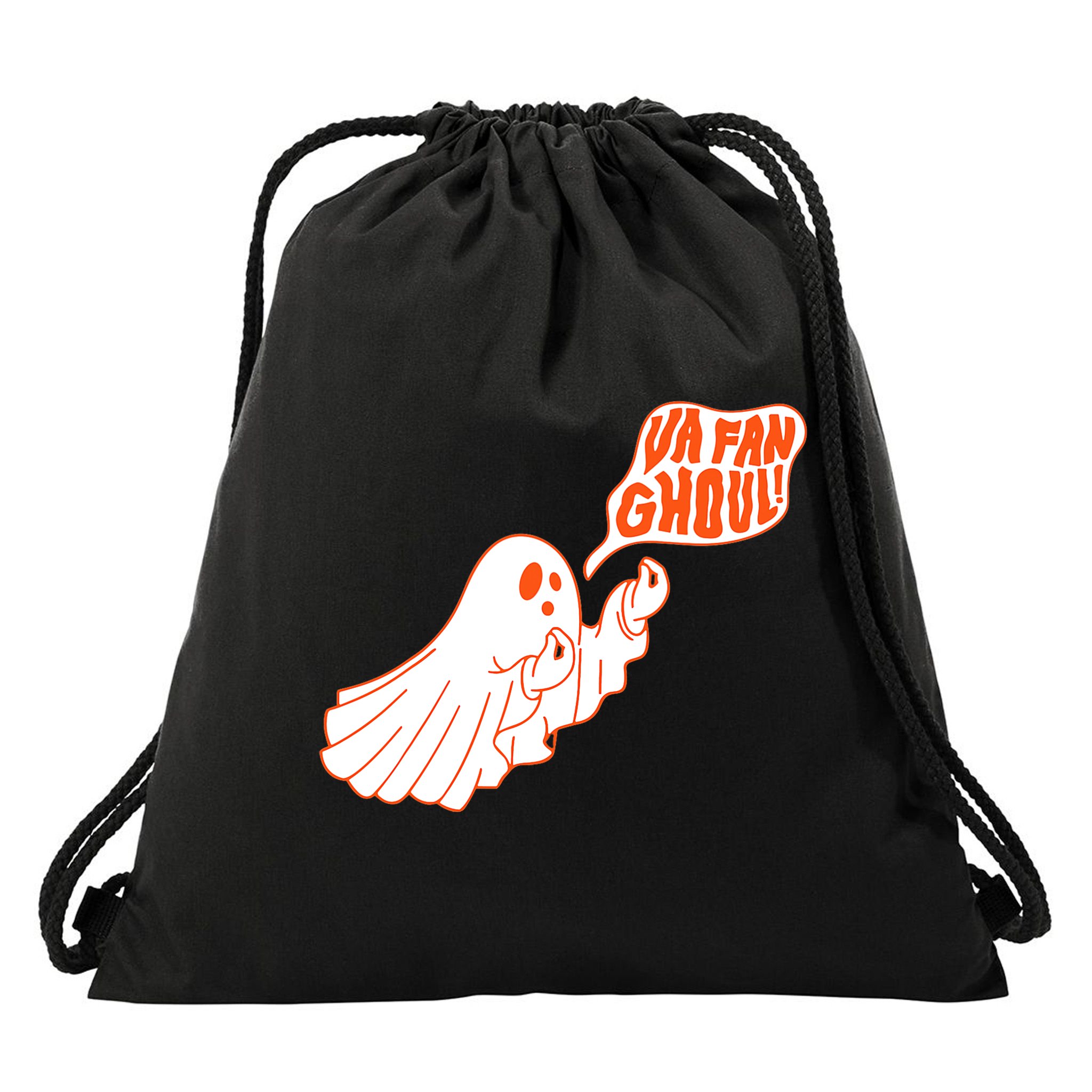 Va Fan Ghoul Italian Funny Halloween Ghost Drawstring Bag