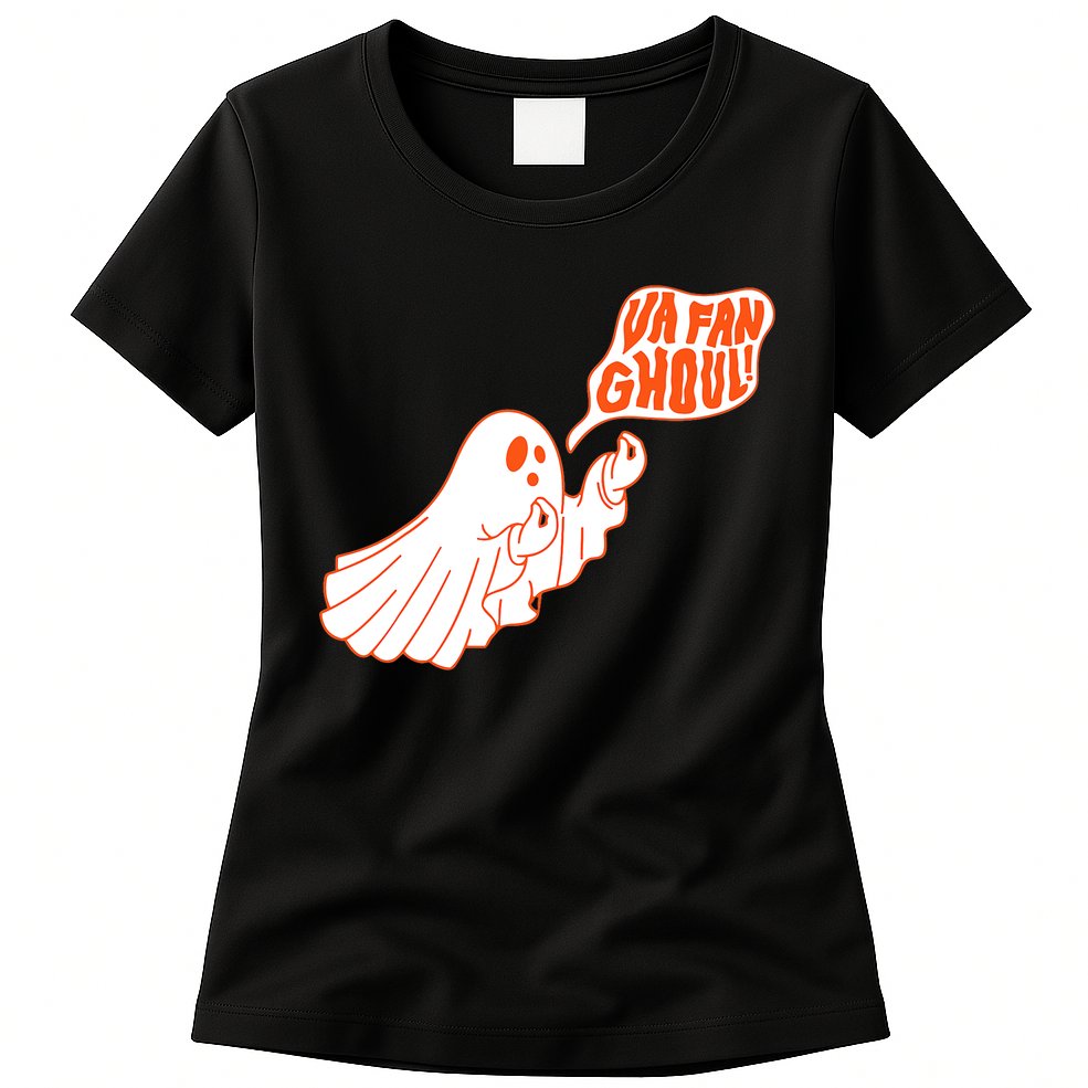 Va Fan Ghoul Italian Funny Halloween Ghost Womens T-Shirt