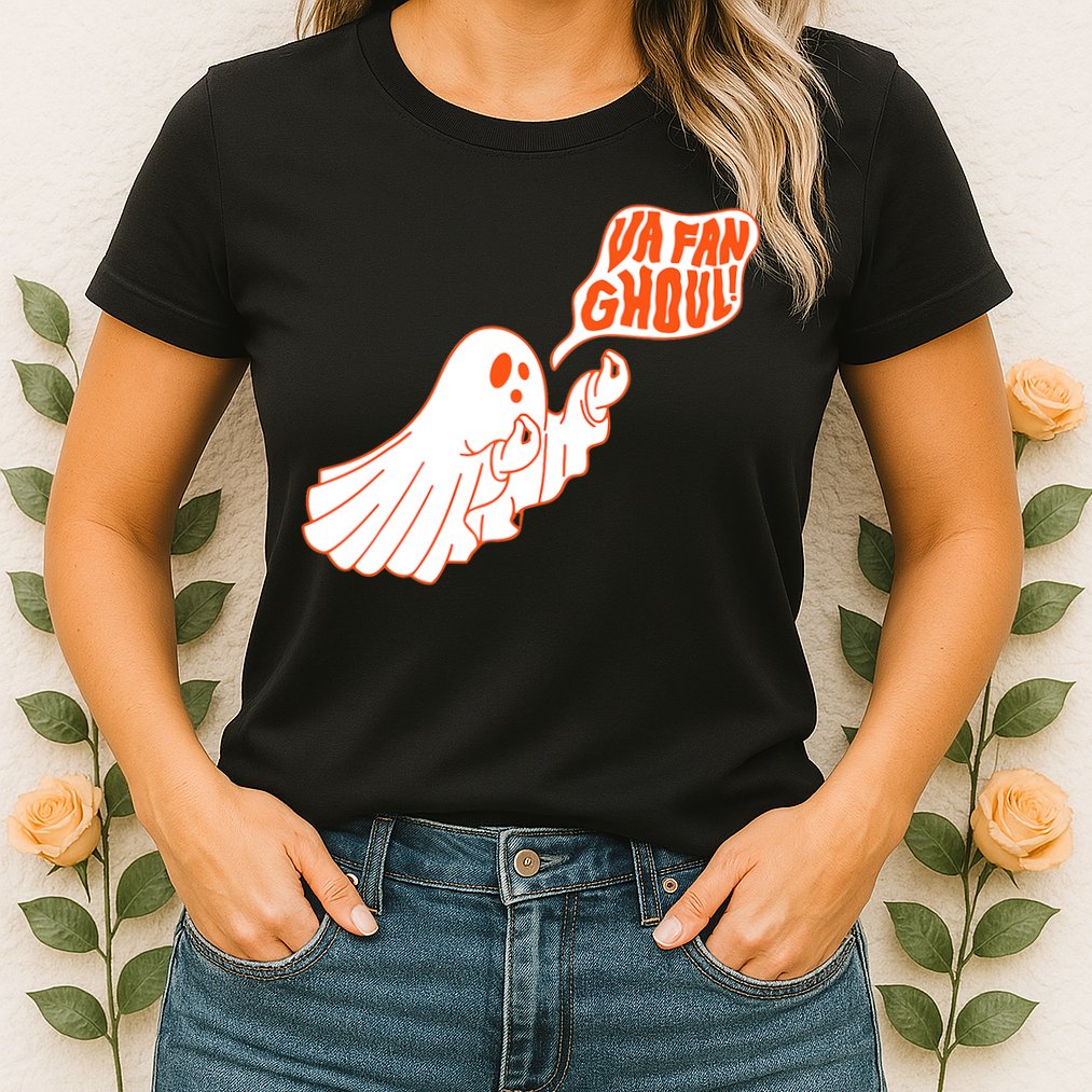 Va Fan Ghoul Italian Funny Halloween Ghost Womens T-Shirt