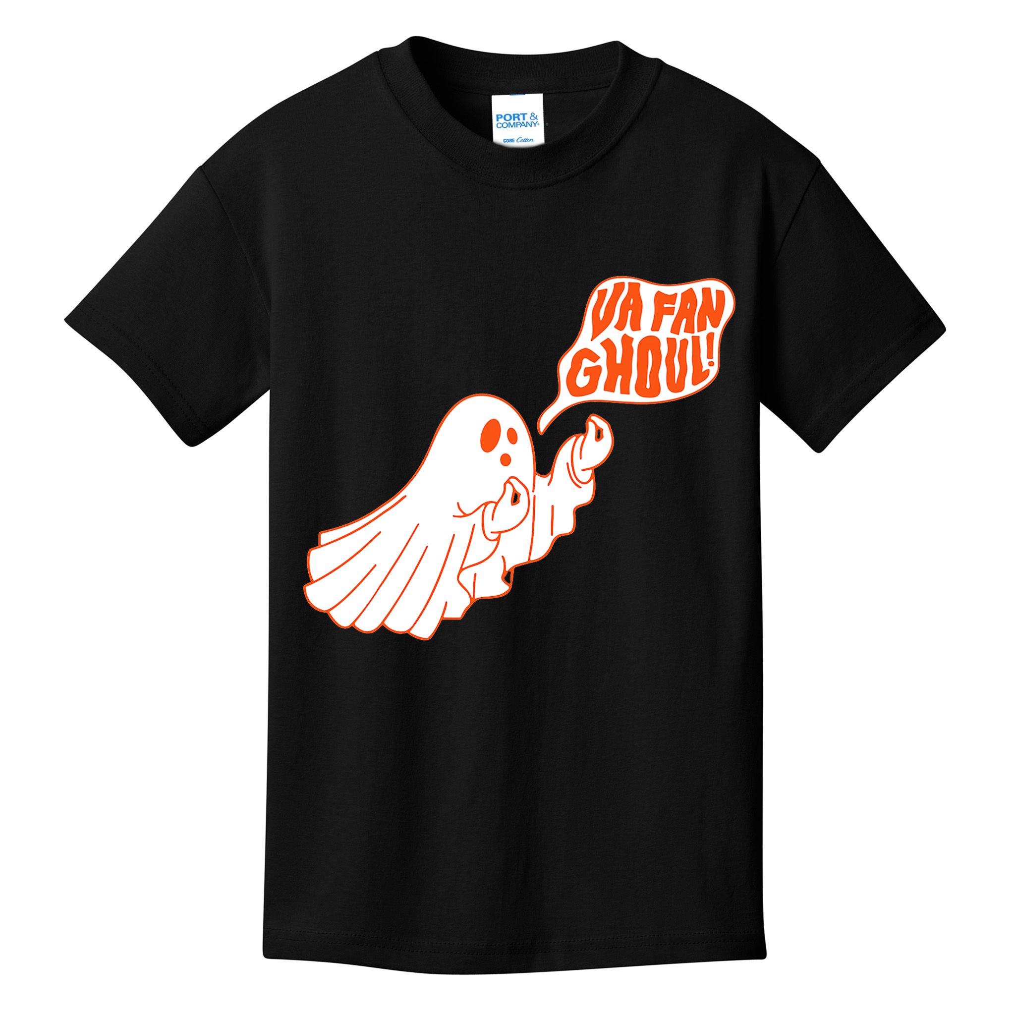 Va Fan Ghoul Italian Funny Halloween Ghost Kids T-Shirt