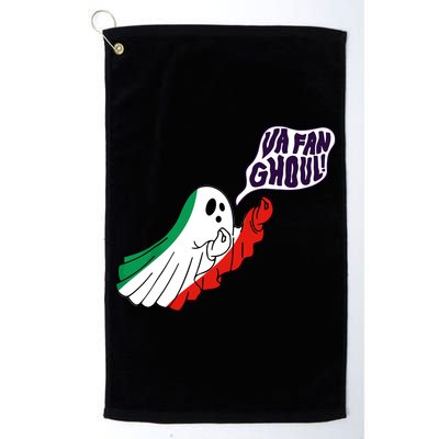 Va Fan Ghoul Italian Funny Halloween Ghost Golf Towel