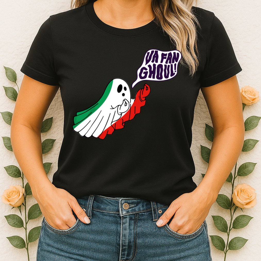 Va Fan Ghoul Italian Funny Halloween Ghost Womens T-Shirt