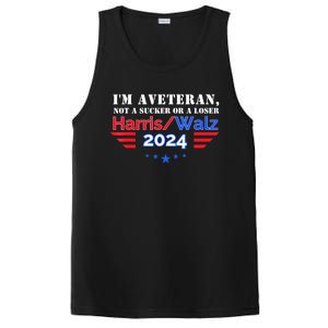 Veteran For Harris Walz For President 2024 Gift PosiCharge Competitor Tank