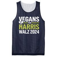 Vegans For Harris Waltz Walz 2024 Vegan For Kamala 2024 Mesh Reversible Basketball Jersey Tank