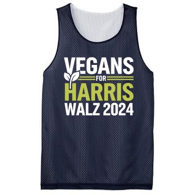 Vegans For Harris Waltz Walz 2024 Vegan For Kamala 2024 Mesh Reversible Basketball Jersey Tank