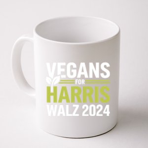 Vegans For Harris Waltz Walz 2024 Vegan For Kamala 2024 Coffee Mug