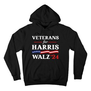 Veterans For Harris Walz 2024 Vote Tim Walz Kamala Harris Hoodie