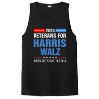 Veterans For Harris Walz 2024 Presidential Campaign PosiCharge Competitor Tank