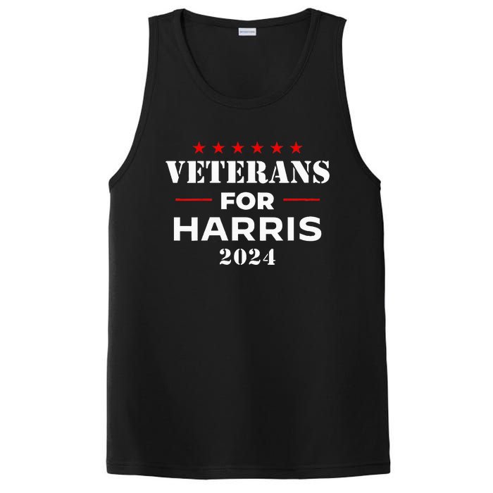 Veterans For Harris 2024 Kamala Harris Veteran Usa PosiCharge Competitor Tank