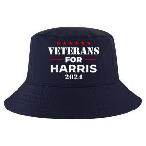 Veterans For Harris 2024 Kamala Harris Veteran Usa Cool Comfort Performance Bucket Hat