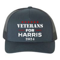 Veterans For Harris 2024 Kamala Harris Veteran Usa Yupoong Adult 5-Panel Trucker Hat